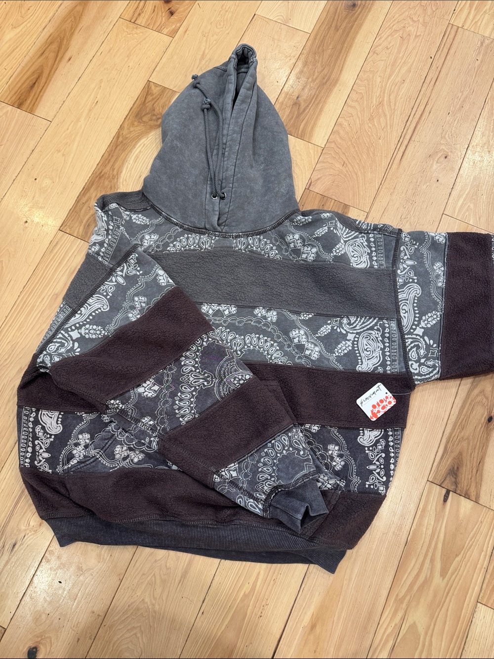 Brand-new with tags FP Movement by Free People Final Call Bandana Logo Hoodie in